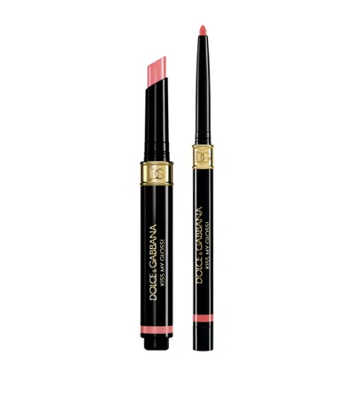 DOLCE & GABBANA KISS MY GLOSS! 4D GLOSS STICK & LIP LINER DUO