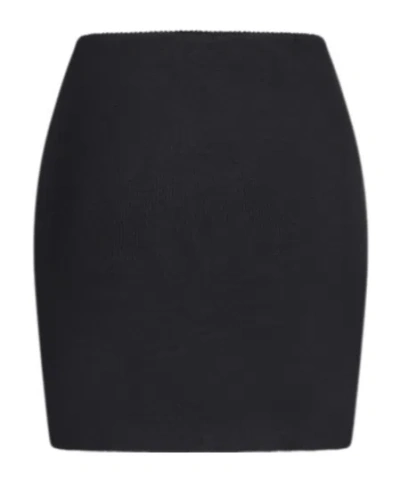 DOLCE & GABBANA RIBBED SKIRT