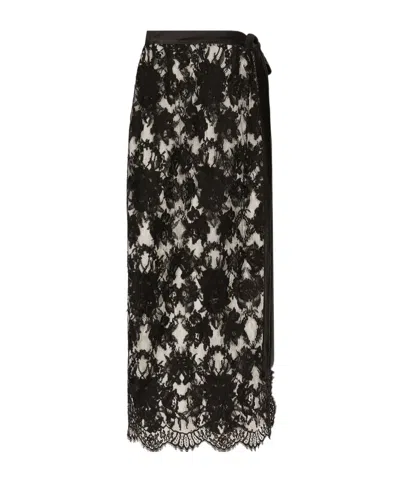 DOLCE & GABBANA LACE SKIRT