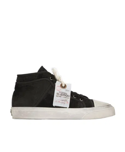 DOLCE & GABBANA DOLCE  GABBANA VINTAGE MID-TOP SNEAKERS