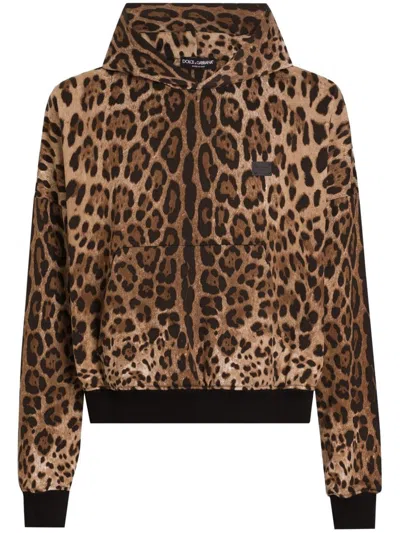 DOLCE & GABBANA LEOPARD-PRINT JACKET