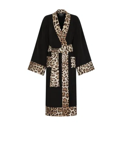 DOLCE & GABBANA DOLCE  GABBANA TERRY BATHROBE