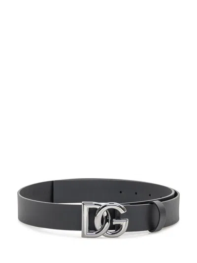 DOLCE & GABBANA DOLCE & GABBANA LOGED BELT