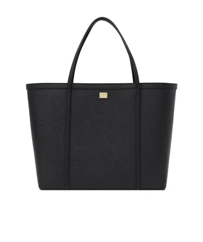 DOLCE & GABBANA DOUBLE HANDLE TOTE BAG