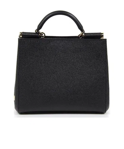 DOLCE & GABBANA LOGO DETAILS HANDBAG