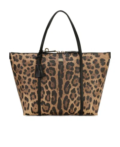 DOLCE & GABBANA LOGO DETAILS HANDBAG