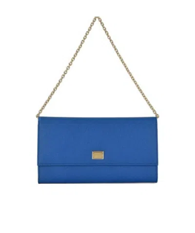 DOLCE & GABBANA LOGO DETAILS HANDBAG