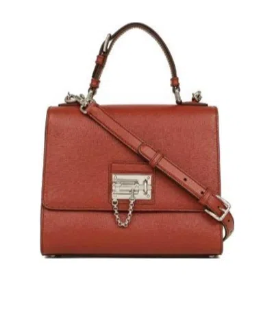 DOLCE & GABBANA LOGO DETAILS HANDBAG