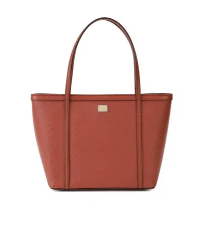 DOLCE & GABBANA LOGO DETAILS HANDBAG