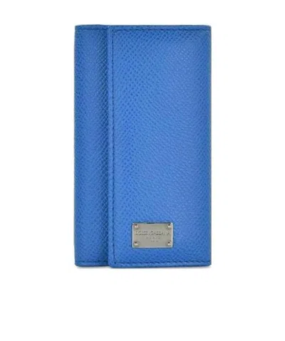 DOLCE & GABBANA LOGO DETAILS KEY BAG