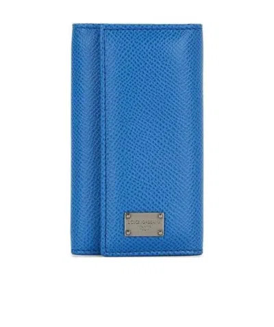 DOLCE & GABBANA LOGO DETAILS KEY BAG