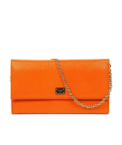 DOLCE & GABBANA LOGO DETAILS CROSS-BODY BAG