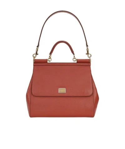 DOLCE & GABBANA LOGO DETAILS SHOULDER BAG