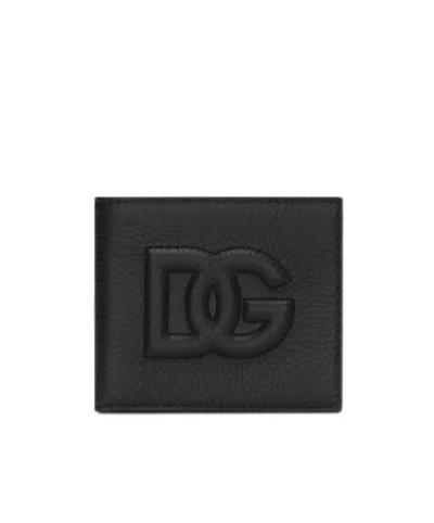 DOLCE & GABBANA DOLCE  GABBANA PORTAFOGLI DG LOGO BI-FOLD WALLET