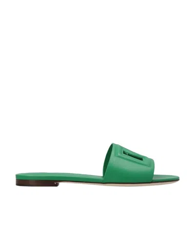 DOLCE & GABBANA DOLCE  GABBANA DG EMBOSSED CUT-OUT SLIDES