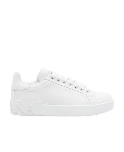 DOLCE & GABBANA DOLCE  GABBANA PORTOFINO LACE-UP SNEAKERS