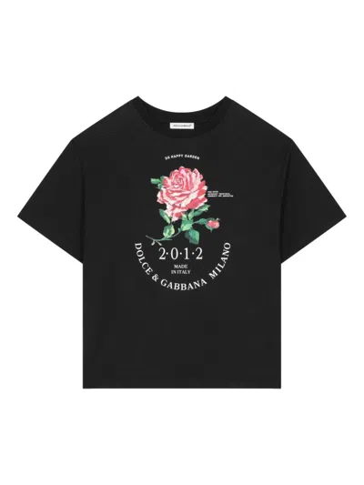 DOLCE & GABBANA LOGO JERSEY T-SHIRT