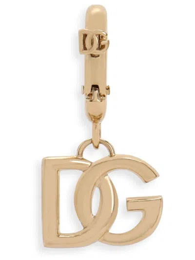 DOLCE & GABBANA LOGO-PLAQUE KEYRING