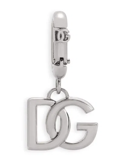 DOLCE & GABBANA LOGO-PLAQUE KEYRING