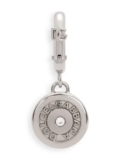 DOLCE & GABBANA LOGO-PLAQUE KEYRING