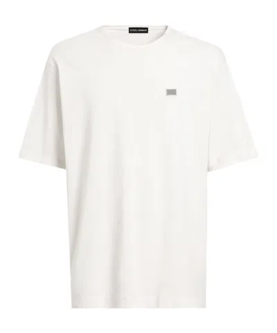 DOLCE & GABBANA DOLCE  GABBANA LOGO TAG CREWNECK T-SHIRT