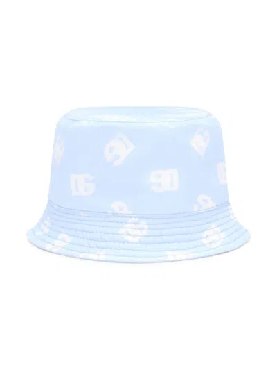 DOLCE & GABBANA LOGO-PRINT BUCKET HAT