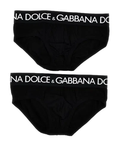 DOLCE & GABBANA DOLCE  GABBANA TWO-PACK JERSEY BRANDO BRIEFS