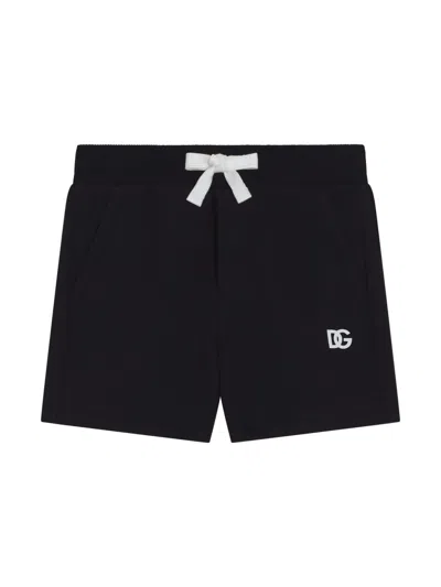 DOLCE & GABBANA LOGO-PRINT SHORTS