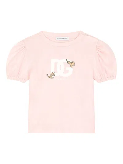 DOLCE & GABBANA LOGO-PRINT T-SHIRT