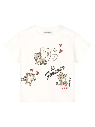 DOLCE & GABBANA LOGO-PRINT T-SHIRT