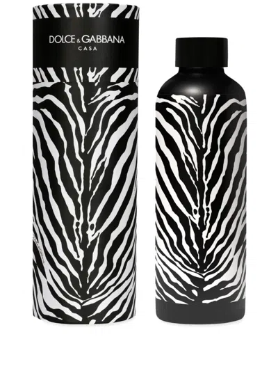 DOLCE & GABBANA LOGO-PRINT THERMOS