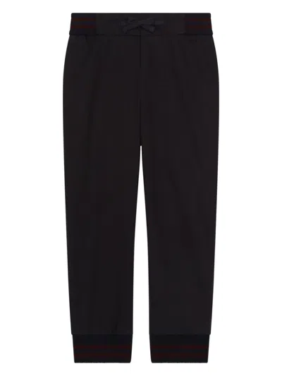 DOLCE & GABBANA LOGO-TAG TRACK PANTS