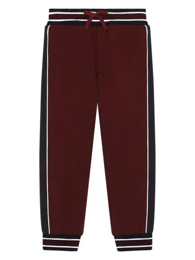 DOLCE & GABBANA LOGO-TAG TRACK PANTS