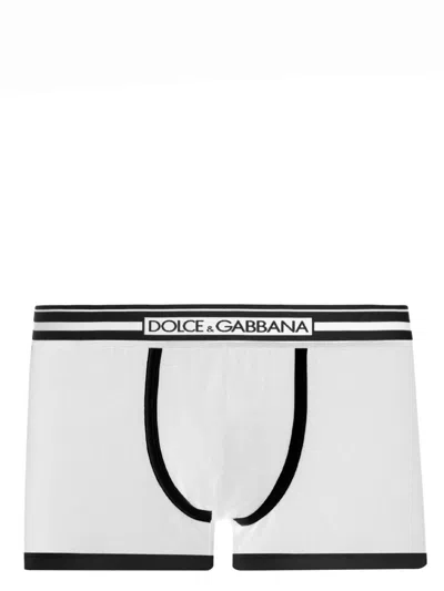 DOLCE & GABBANA LOGO-WAISTBAND BOXERS