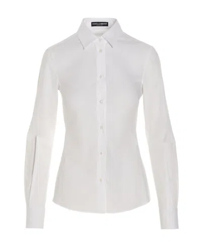 DOLCE & GABBANA DOLCE  GABBANA BUTTONED-UP LONG-SLEEVED SHIRT