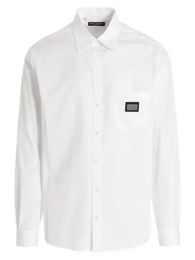 DOLCE & GABBANA MARTINI SHIRT AND BLOUSE WHITE