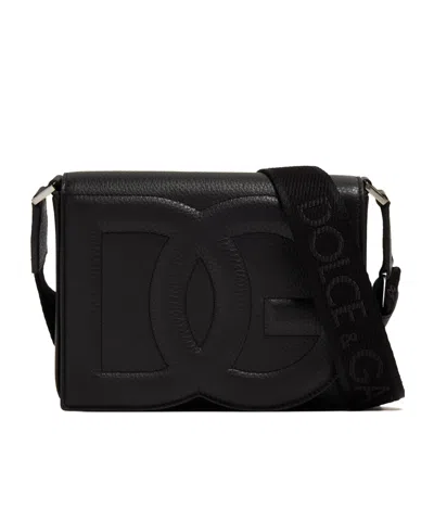 DOLCE & GABBANA DOLCE  GABBANA MEDIUM DG LOGO CROSSBODY BAG