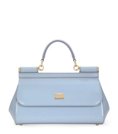 DOLCE & GABBANA MEDIUM LEATHER SICILY TOP-HANDLE BAG