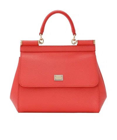 DOLCE & GABBANA DOLCE  GABBANA SICILY SMALL TOTE BAG