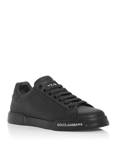 DOLCE & GABBANA MEN'S LOW TOP SNEAKERS