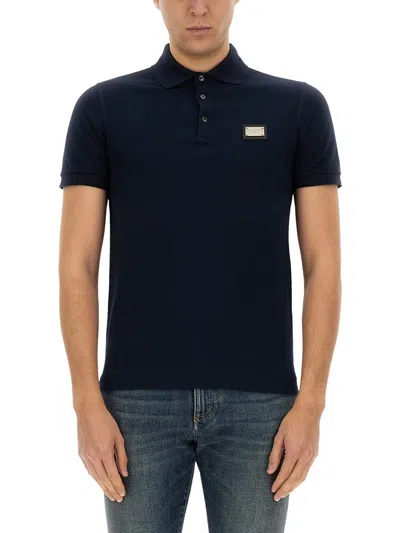 DOLCE & GABBANA DOLCE & GABBANA MEN POLO WITH LOGO