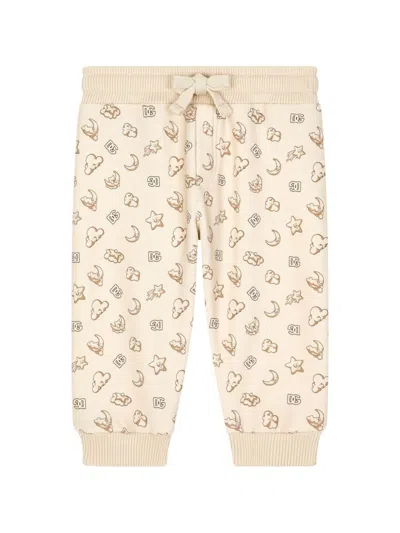 DOLCE & GABBANA MOON AND STAR-PRINT JOGGINGS
