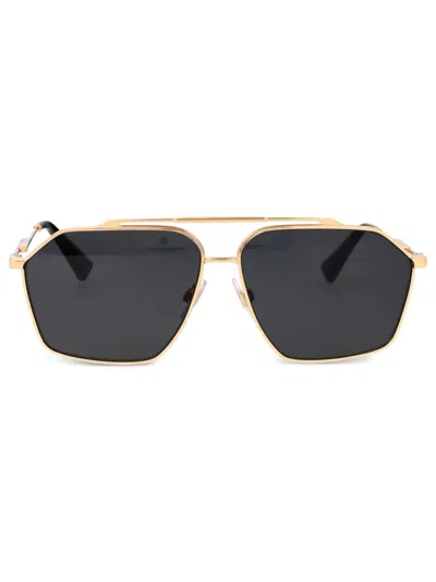 DOLCE & GABBANA OVERSIZED-FRAME SUNGLASSES