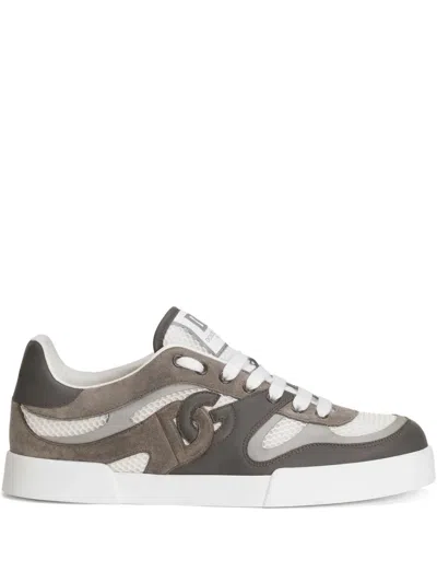 DOLCE & GABBANA PANELLED SNEAKERS