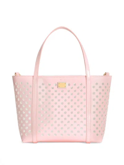DOLCE & GABBANA PERFORATED TOTE BAG