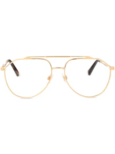 DOLCE & GABBANA PILOT-FRAME GLASSES