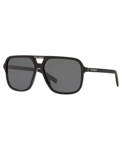 DOLCE & GABBANA POLARIZED SUNGLASSES, DG4354 58