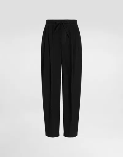 DOLCE & GABBANA POPLIN TROUSERS