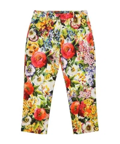 DOLCE & GABBANA PRINTED CASUAL PANTS