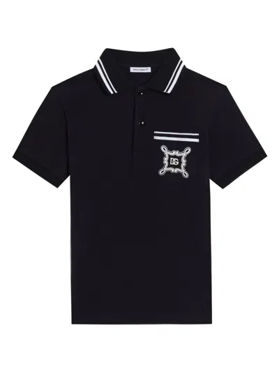 DOLCE & GABBANA PRINTED POLO SHIRT